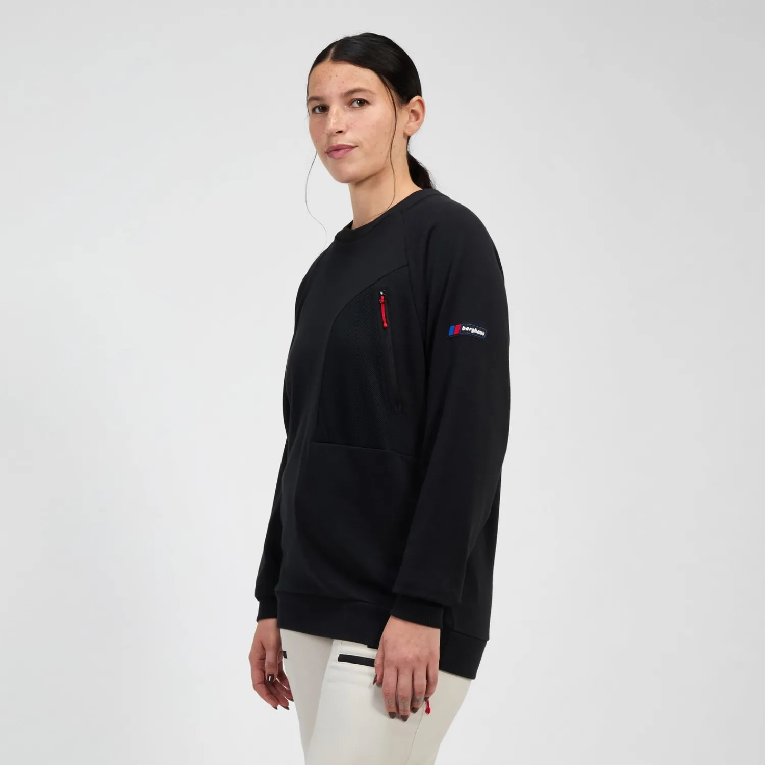 Berghaus Unisex Storm 25 Crew Sweater - Black Sale