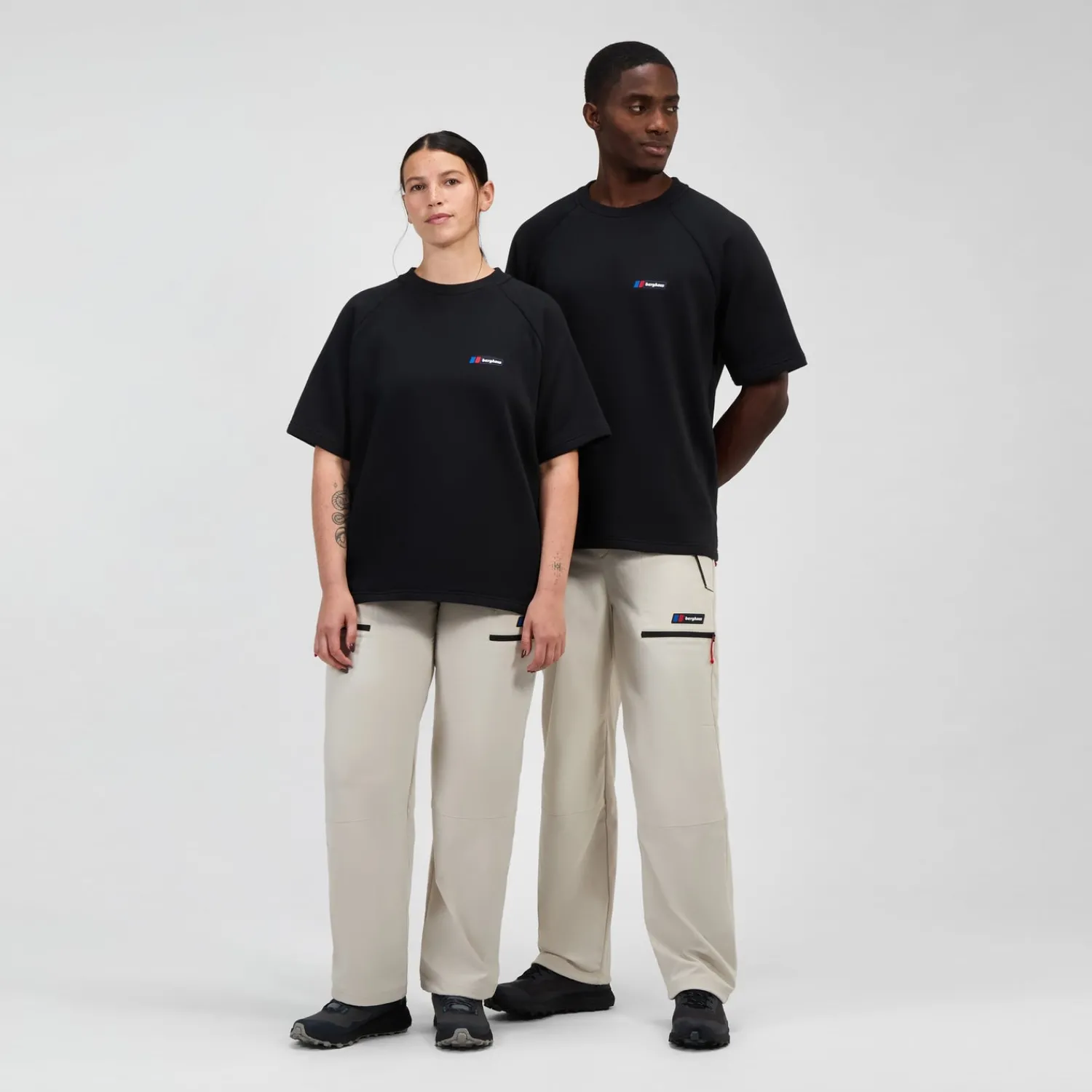 Berghaus Unisex Storm 25 Short Sleeve Tee - Black Best