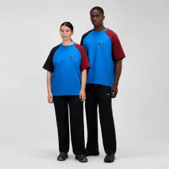 Berghaus Unisex Storm 25 Short Sleeve Tee - Blue/Red New