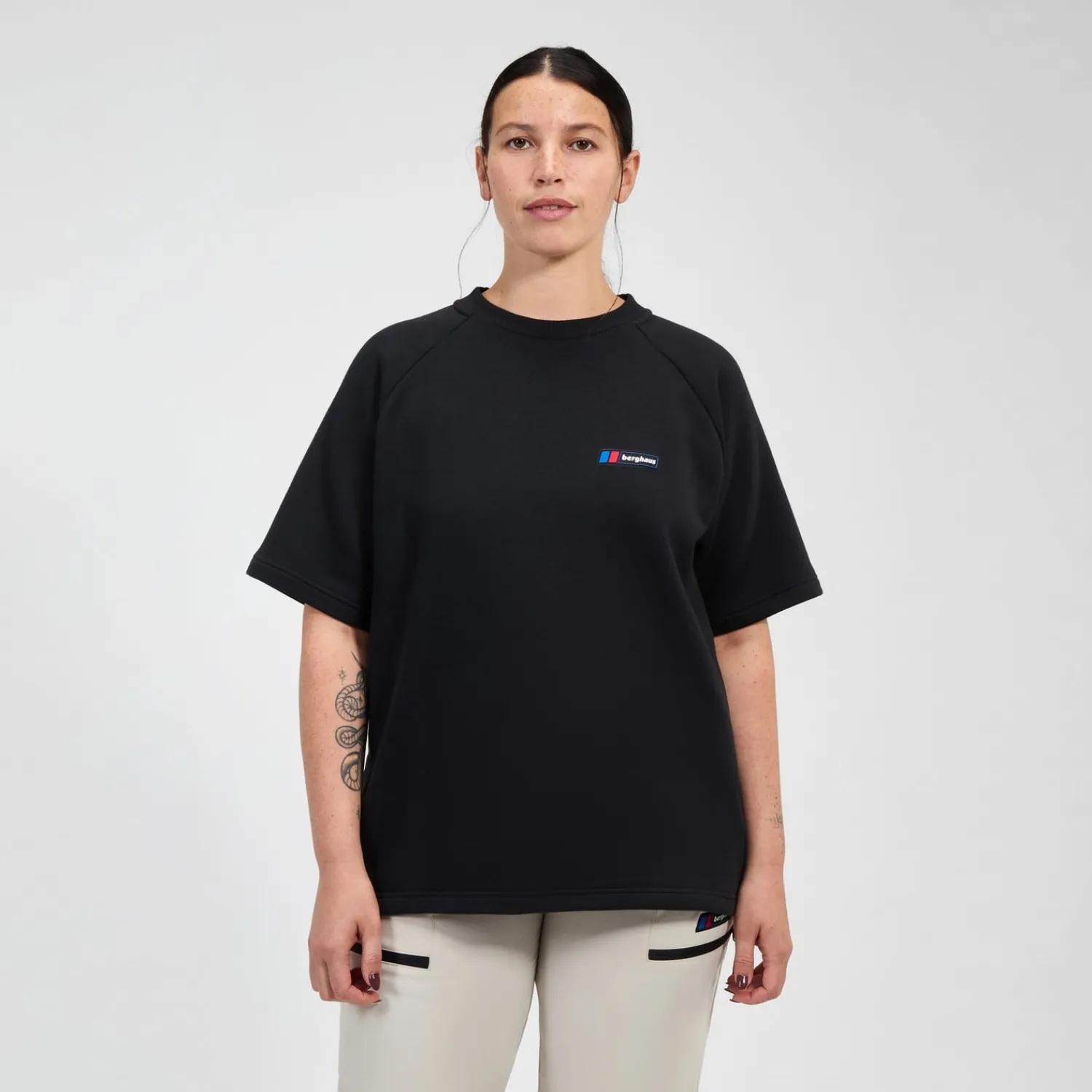 Berghaus Unisex Storm 25 Short Sleeve Tee - Black Best