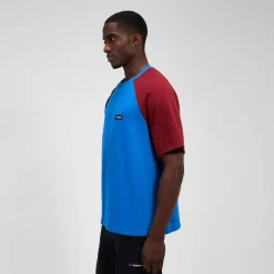 Berghaus Unisex Storm 25 Short Sleeve Tee - Blue/Red New