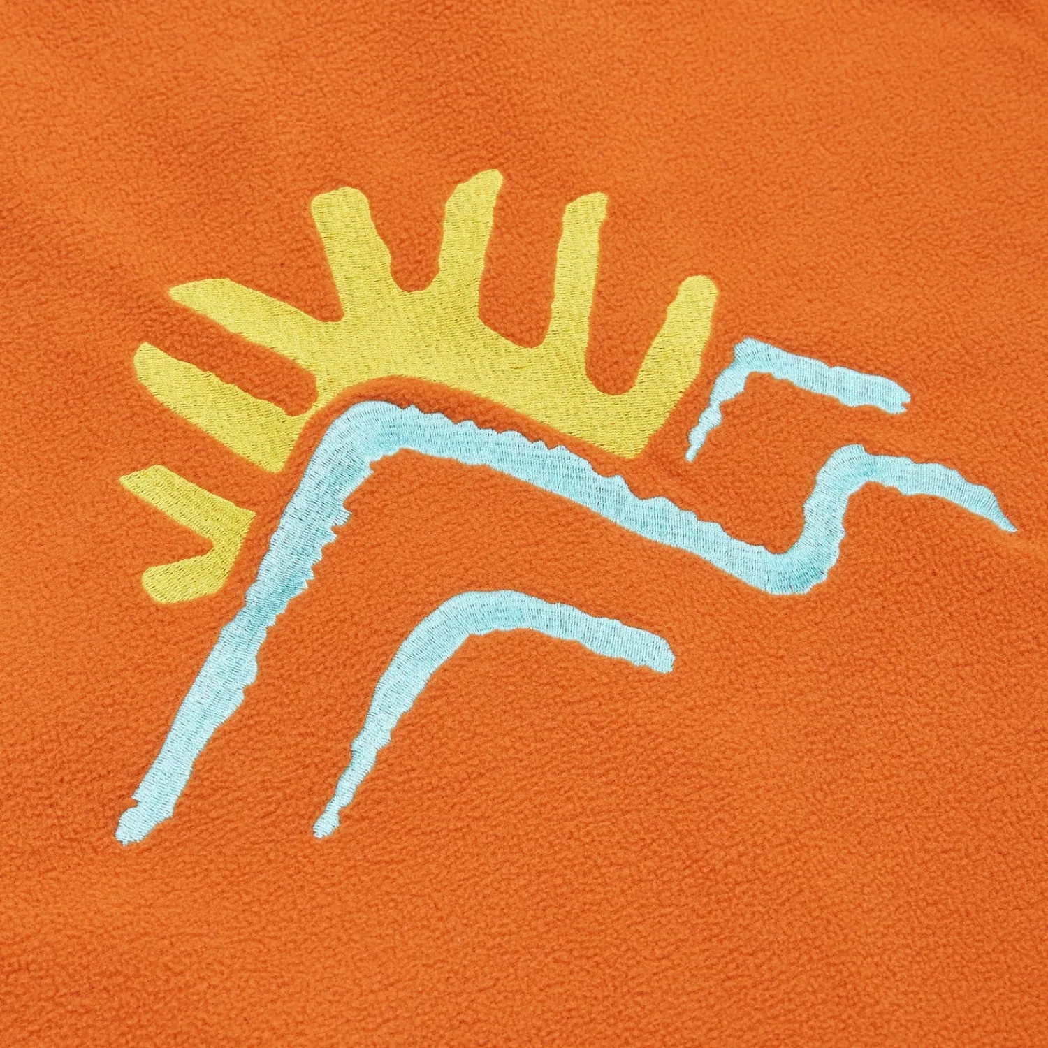 Berghaus Unisex Sunned Peak Interactive Fleece - Orange Fashion