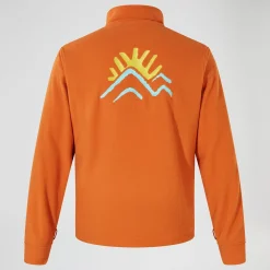 Berghaus Unisex Sunned Peak Interactive Fleece - Orange Fashion