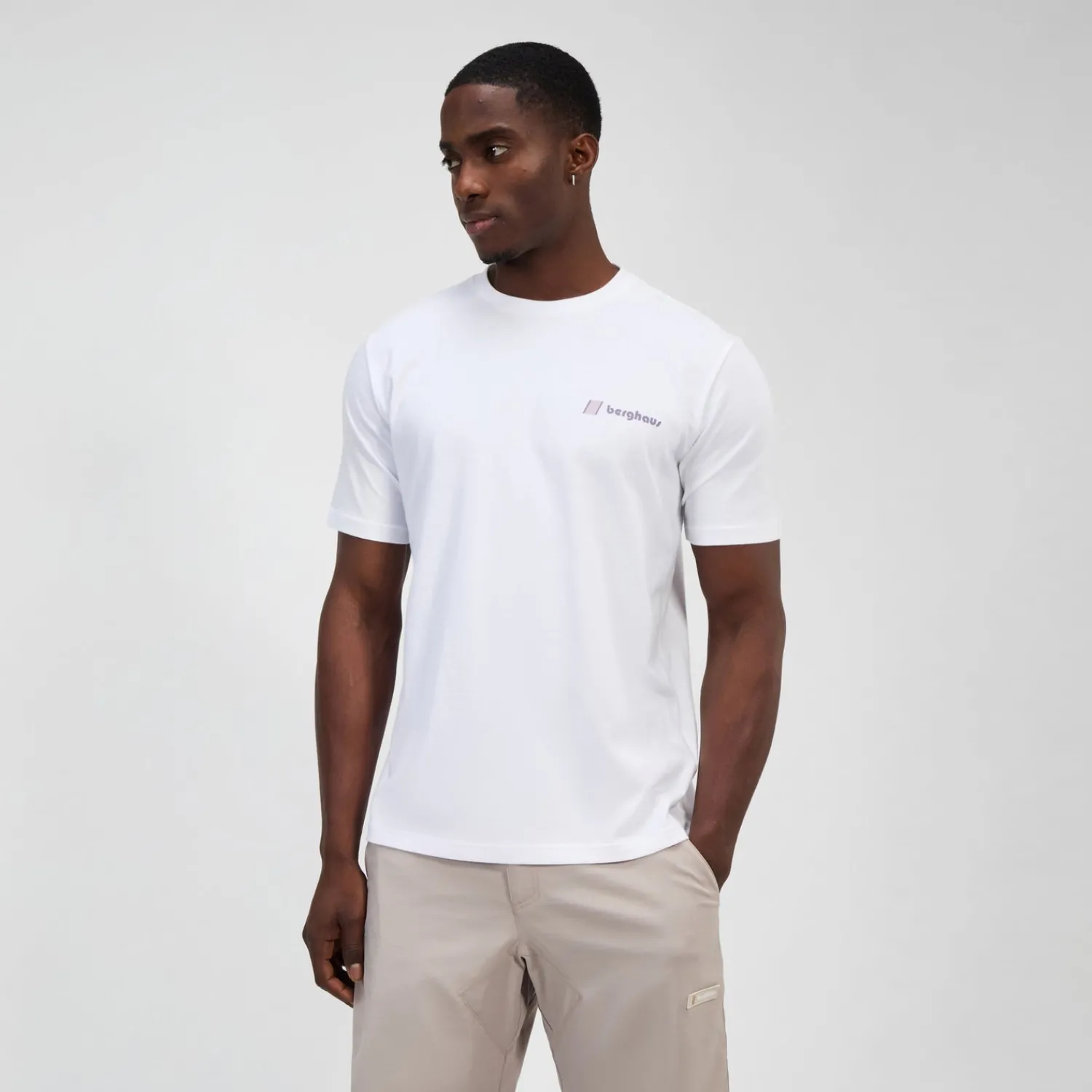Berghaus Unisex Sunned Peak Short Sleeve Tee - White Sale