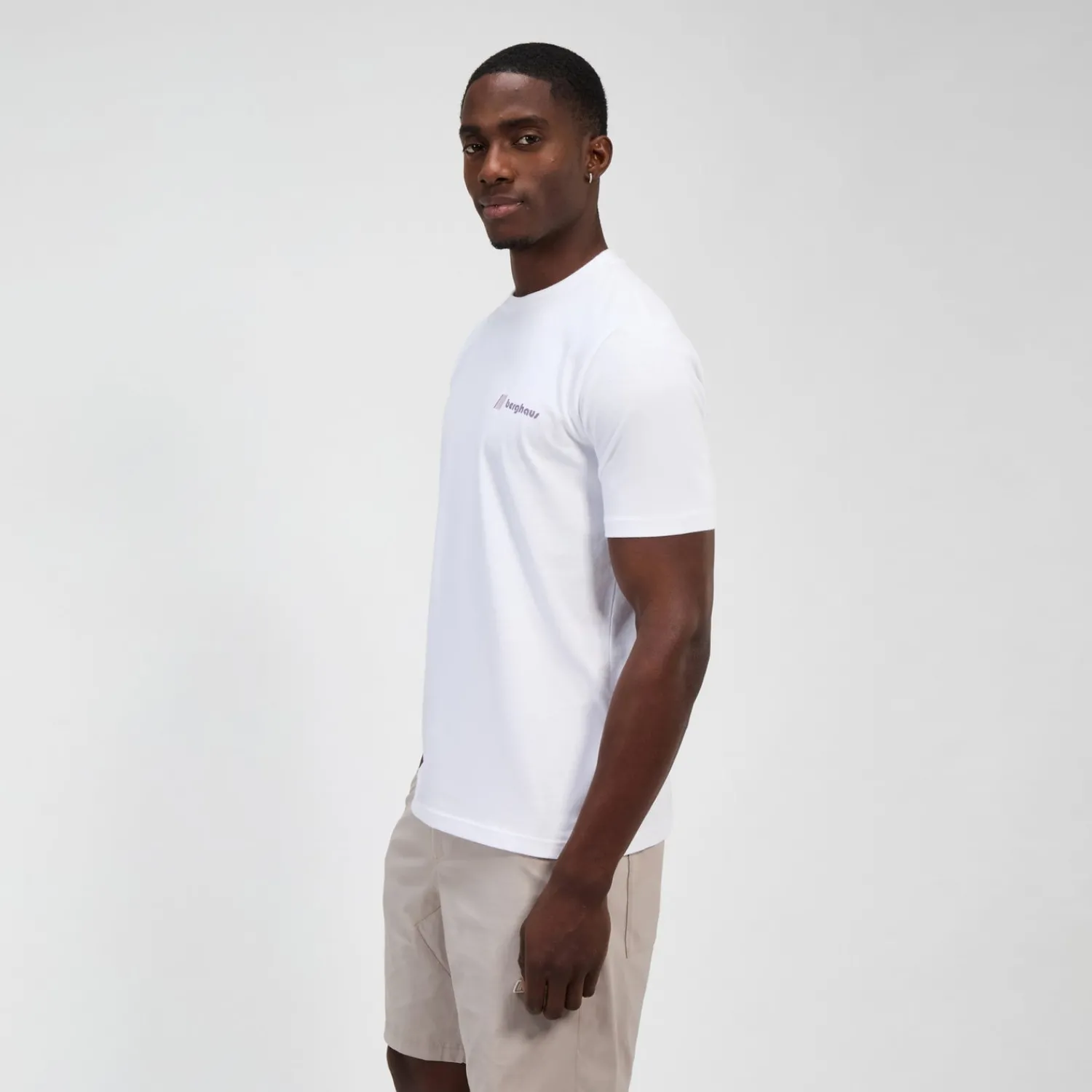 Berghaus Unisex Sunned Peak Short Sleeve Tee - White Sale