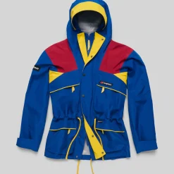 Berghaus Unisex Trango Gore-Tex Waterproof Jacket - Blue/Red Hot