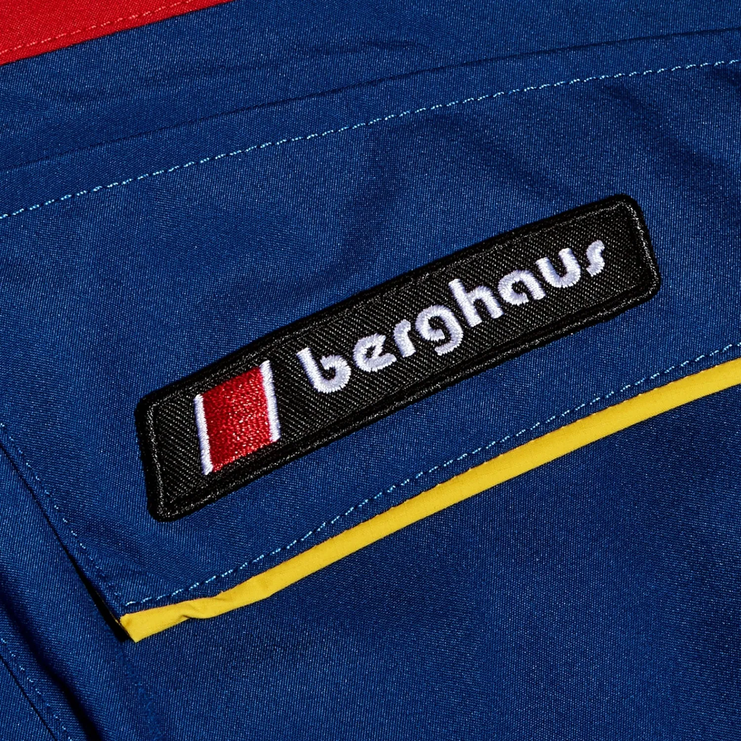 Berghaus Unisex Trango Gore-Tex Waterproof Jacket - Blue/Red Hot