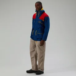 Berghaus Unisex Trango Gore-Tex Waterproof Jacket - Blue/Red Hot