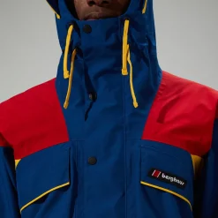Berghaus Unisex Trango Gore-Tex Waterproof Jacket - Blue/Red Hot