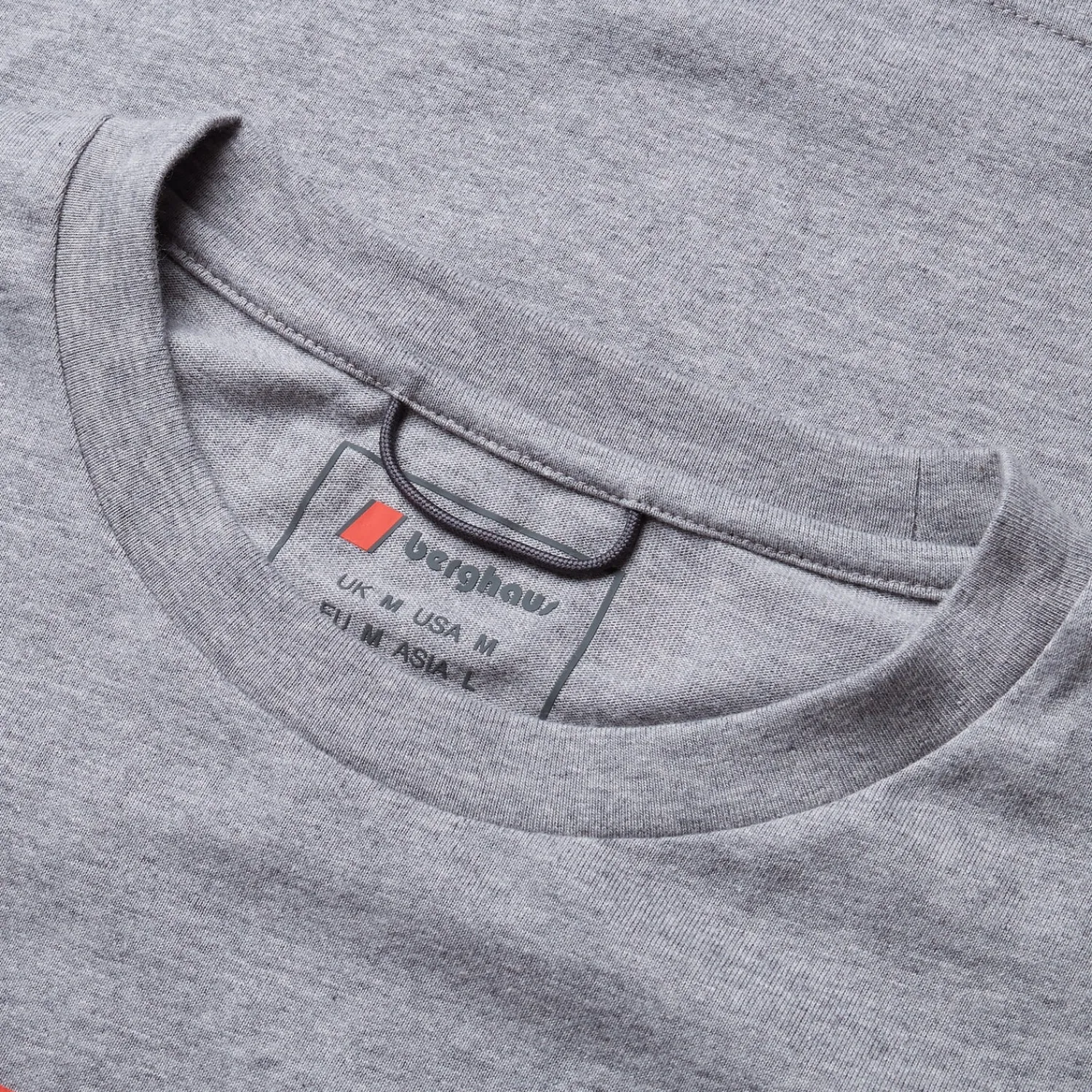 Berghaus Unisex Tri Color Tee - Dark Grey New