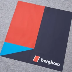 Berghaus Unisex Tri Color Tee - Dark Grey New