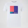 Berghaus Unisex Tri Colour Tee - White Best
