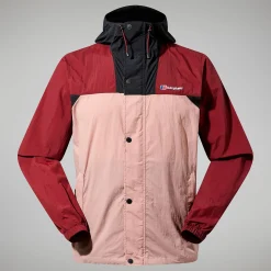 Berghaus Unisex Urban Windbreaker 21 Jacket - Pink/Dark Red Outlet