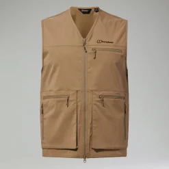 Berghaus Unisex Utility Pocket Vest Brown Fashion