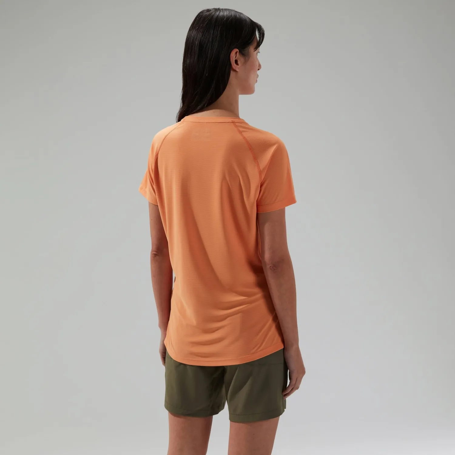 Berghaus Women's 24/7 Crew Short Sleeve Tech Tee Orange Sale