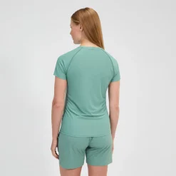 Berghaus Women's 24/7 Crew Short Sleeve Tech Tee - Green Hot