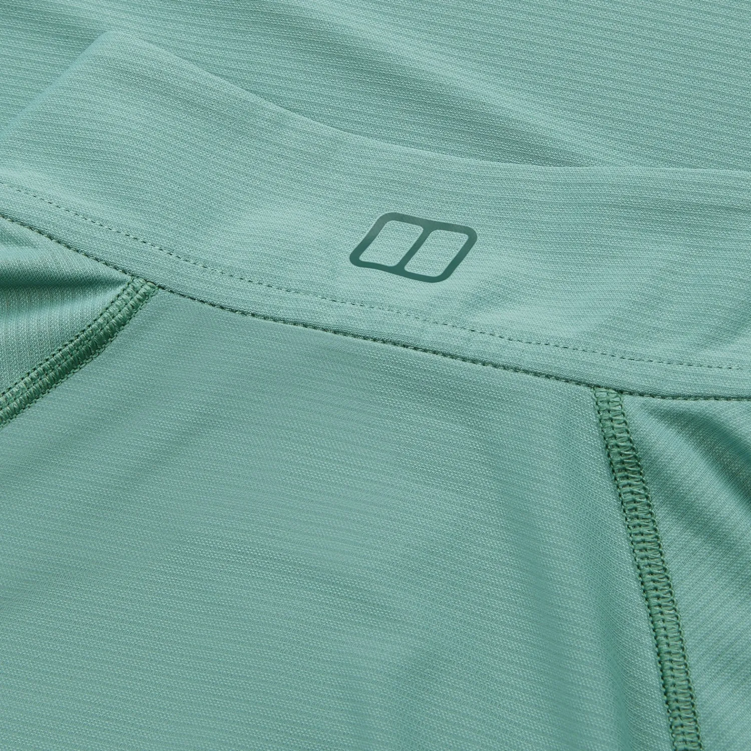 Berghaus Women's 24/7 Half Zip Long Sleeve Tech Tee - Green Best