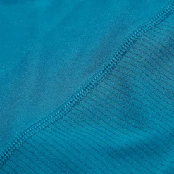 Berghaus Women's 24/7 Half Zip Maternity Long Sleeve Tech Tee - Turquoise Outlet