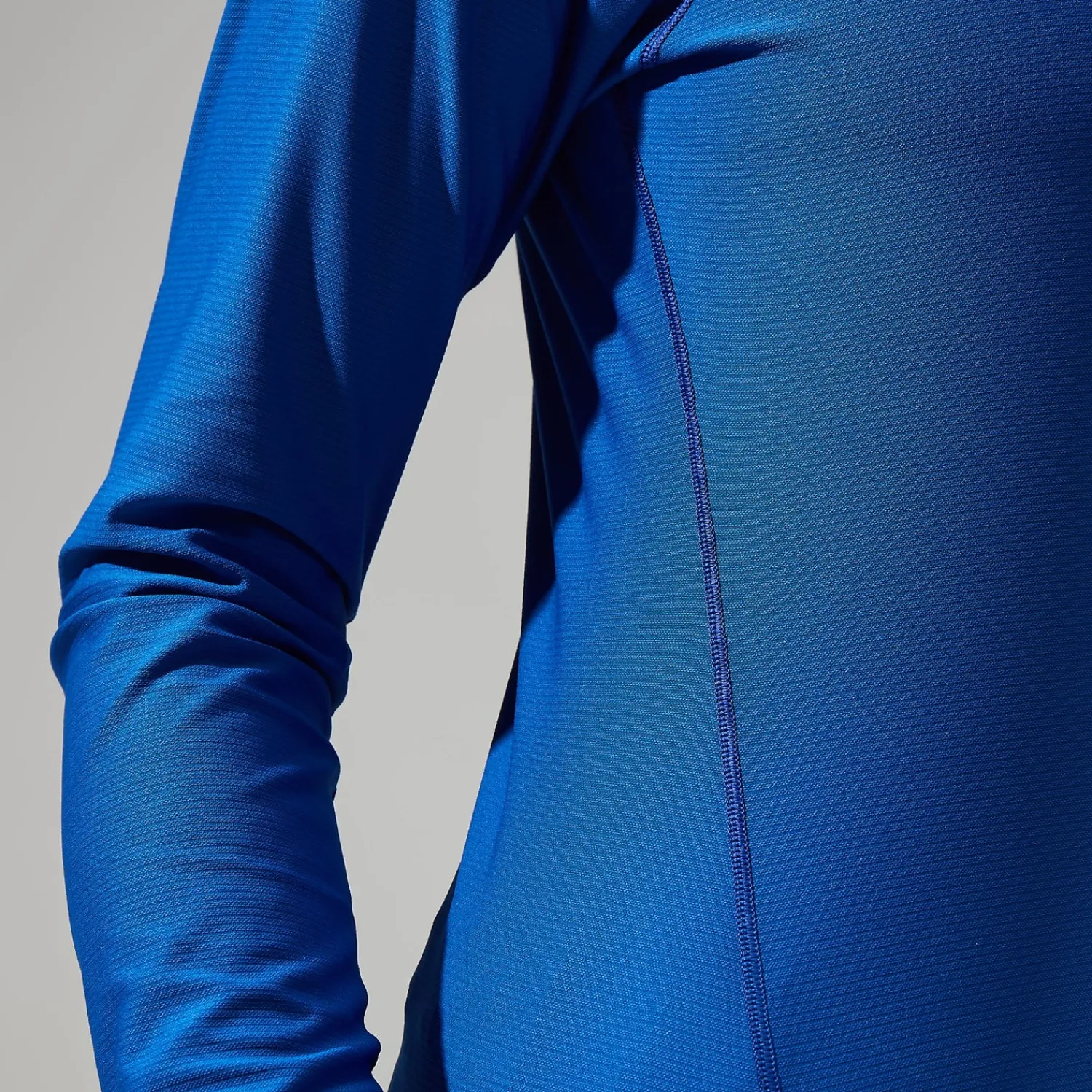Berghaus Women's 24/7 Tech Long Sleeve Half Zip Tee - Blue Outlet