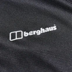 Berghaus Women's 24/7 Tech Tee Long Sleeve Half Zip - Black Best