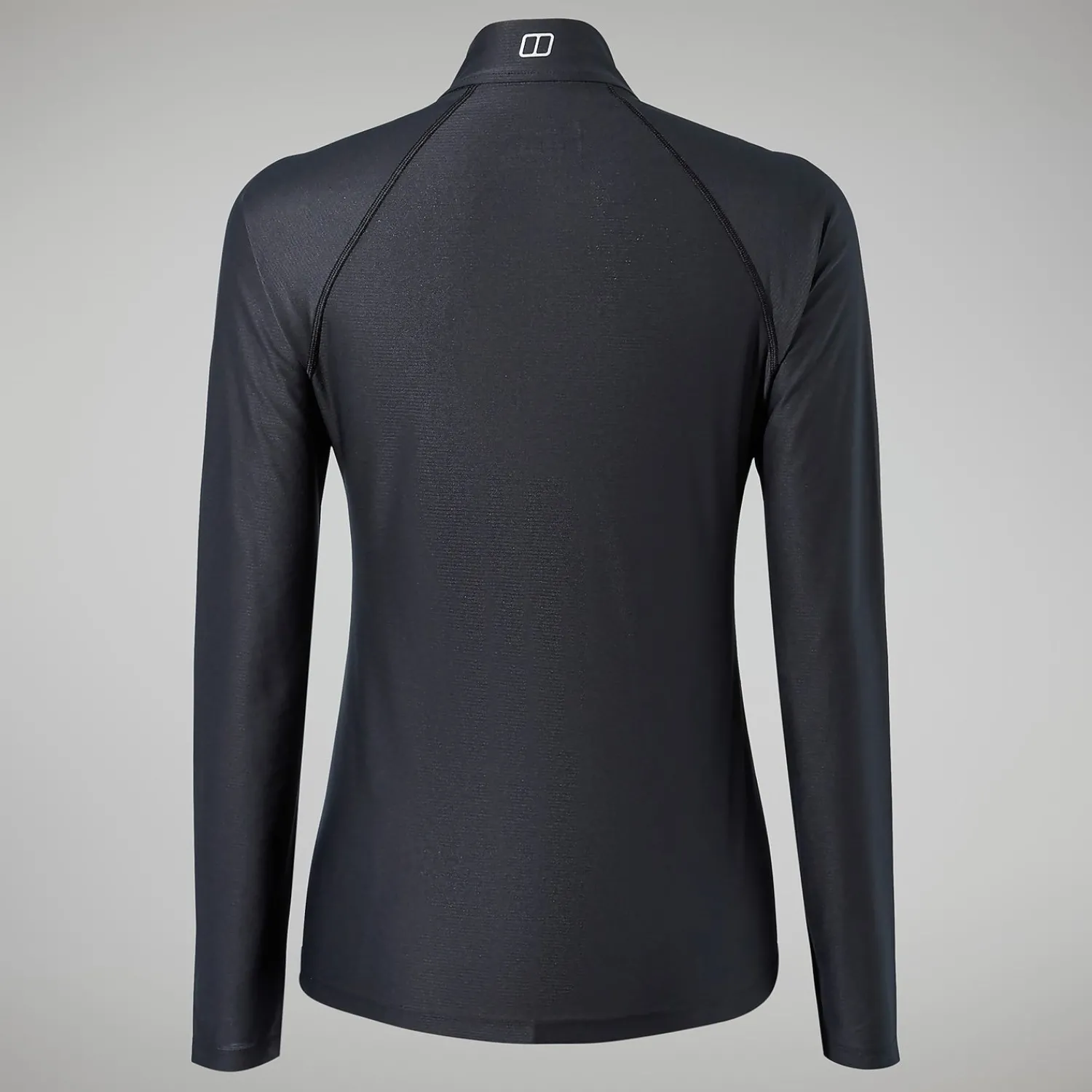 Berghaus Women's 24/7 Tech Tee Long Sleeve Half Zip - Black Best