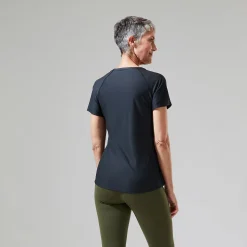 Berghaus Women's 24/7 Tech Tee Super Stretch Crew - Black Discount