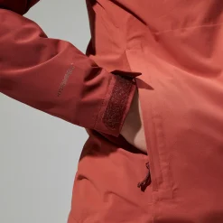 Berghaus Women's Arnaby Hooded Waterproof Jacket - Red New