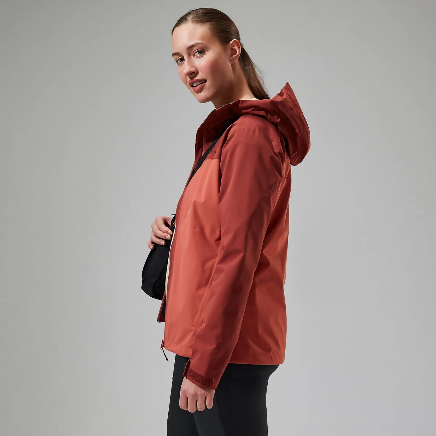 Berghaus Women's Arnaby Hooded Waterproof Jacket - Red New