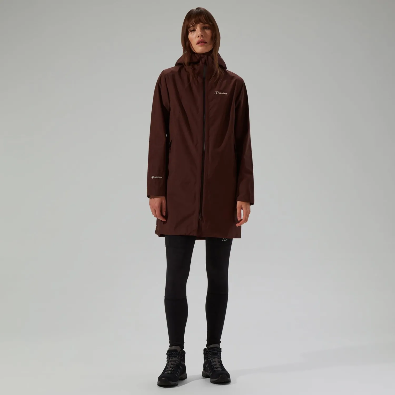 Berghaus Women's Ashberry Gore-Tex Waterproof Jacket - Brown Clearance
