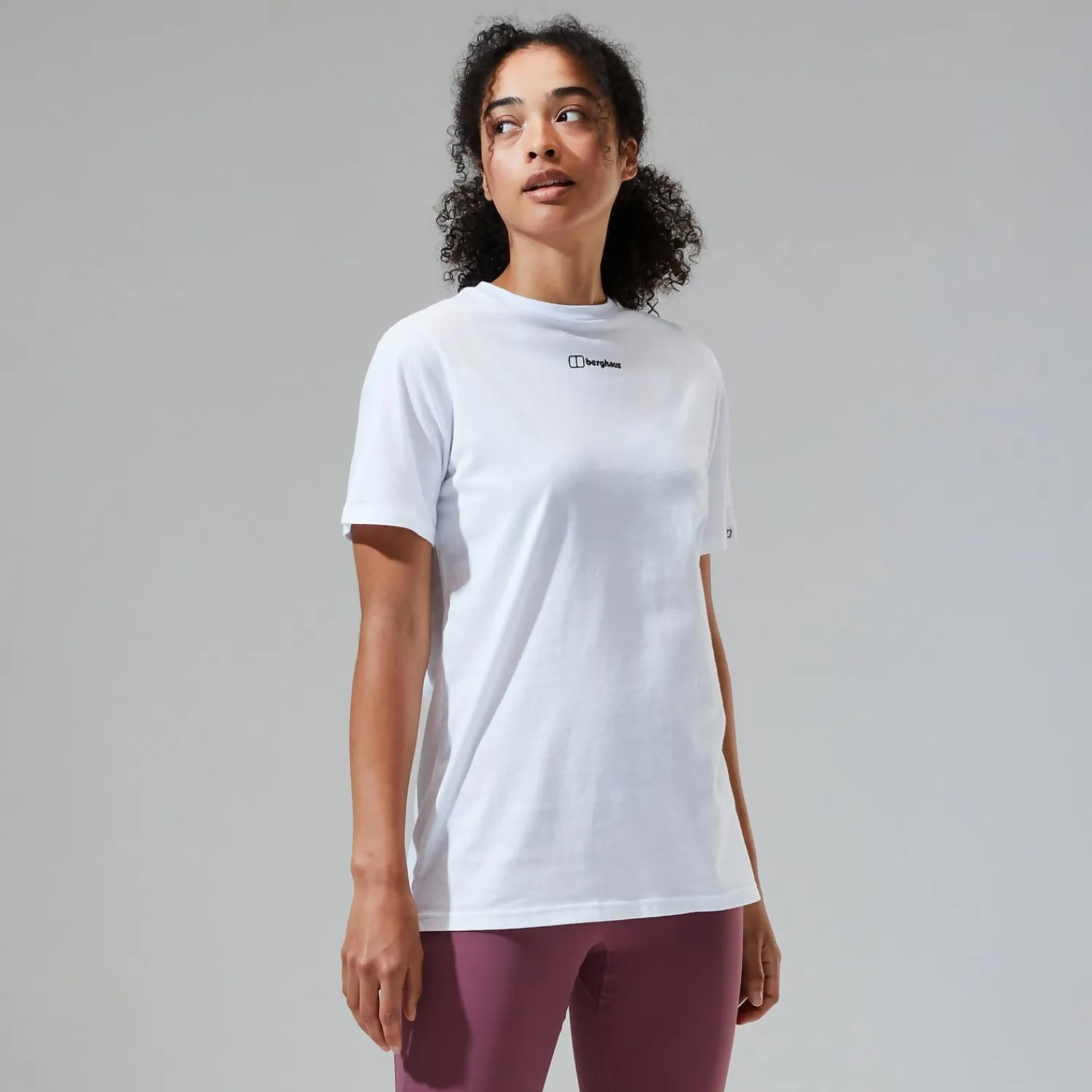 Berghaus Women's Boyfriend Buttermere Short Sleeve Tee White Fashion