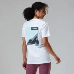 Berghaus Women's Boyfriend Buttermere Short Sleeve Tee White Fashion