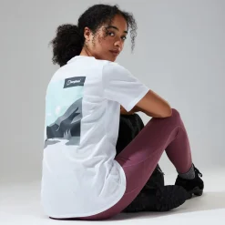Berghaus Women's Boyfriend Buttermere Short Sleeve Tee White Fashion