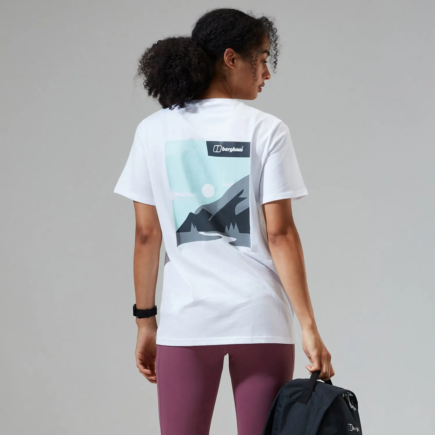 Berghaus Women's Boyfriend Buttermere Short Sleeve Tee White Fashion