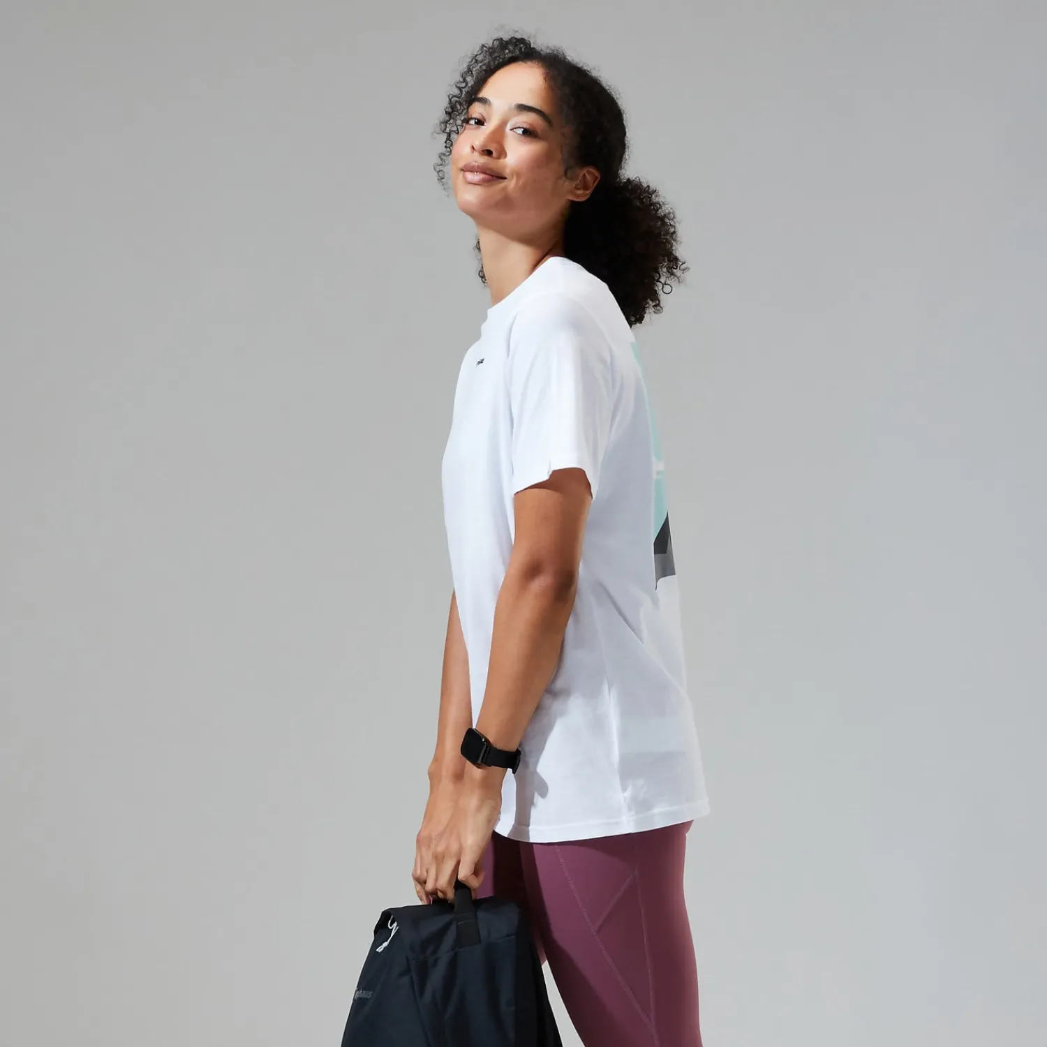 Berghaus Women's Boyfriend Buttermere Short Sleeve Tee White Fashion