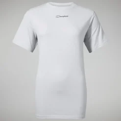 Berghaus Women's Boyfriend Logo Short Sleeve Tee Pure White Outlet