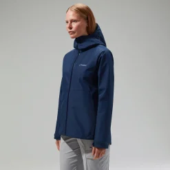 Berghaus Women's Bramblfell InterActive Gore-Tex Waterproof Jacket Blue Outlet