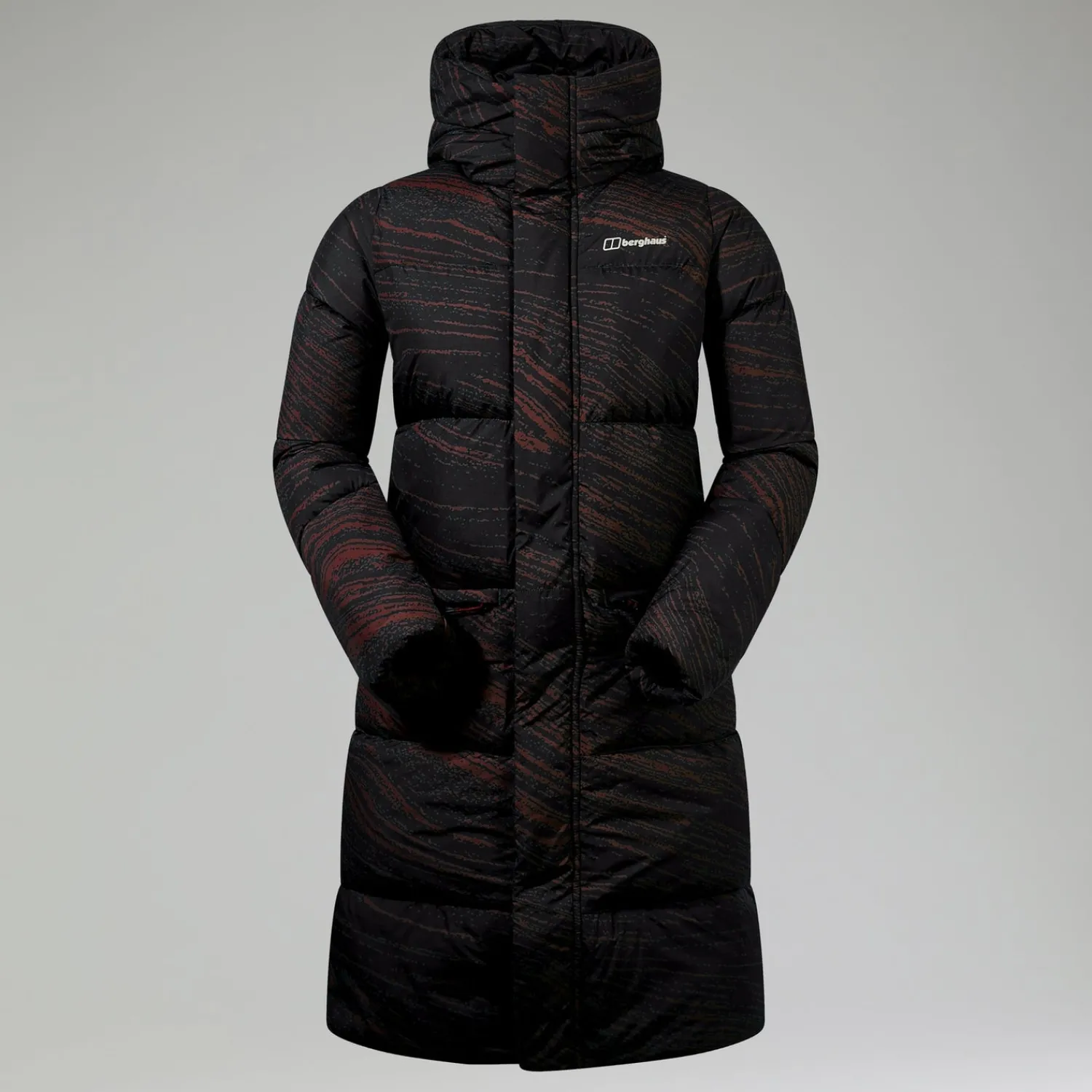 Berghaus Women's Combust Reflect Long Insulated Jacket - Brown Discount