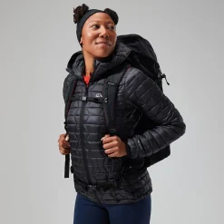 Berghaus Women's Cuillin Insulated Hoody - Black/Grey New