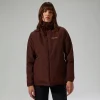 Berghaus Women's Deluge Pro 3.0 Insulated Waterproof Jacket - Brown Online
