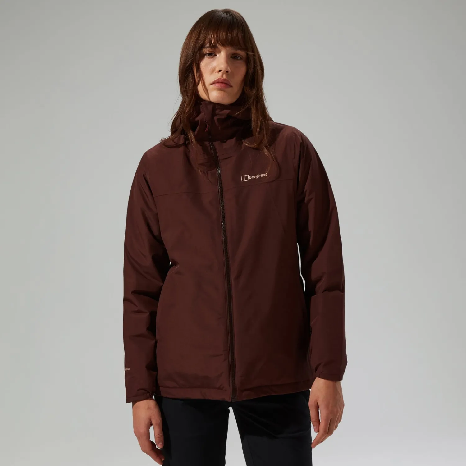 Berghaus Women's Deluge Pro 3.0 Insulated Waterproof Jacket - Brown Online