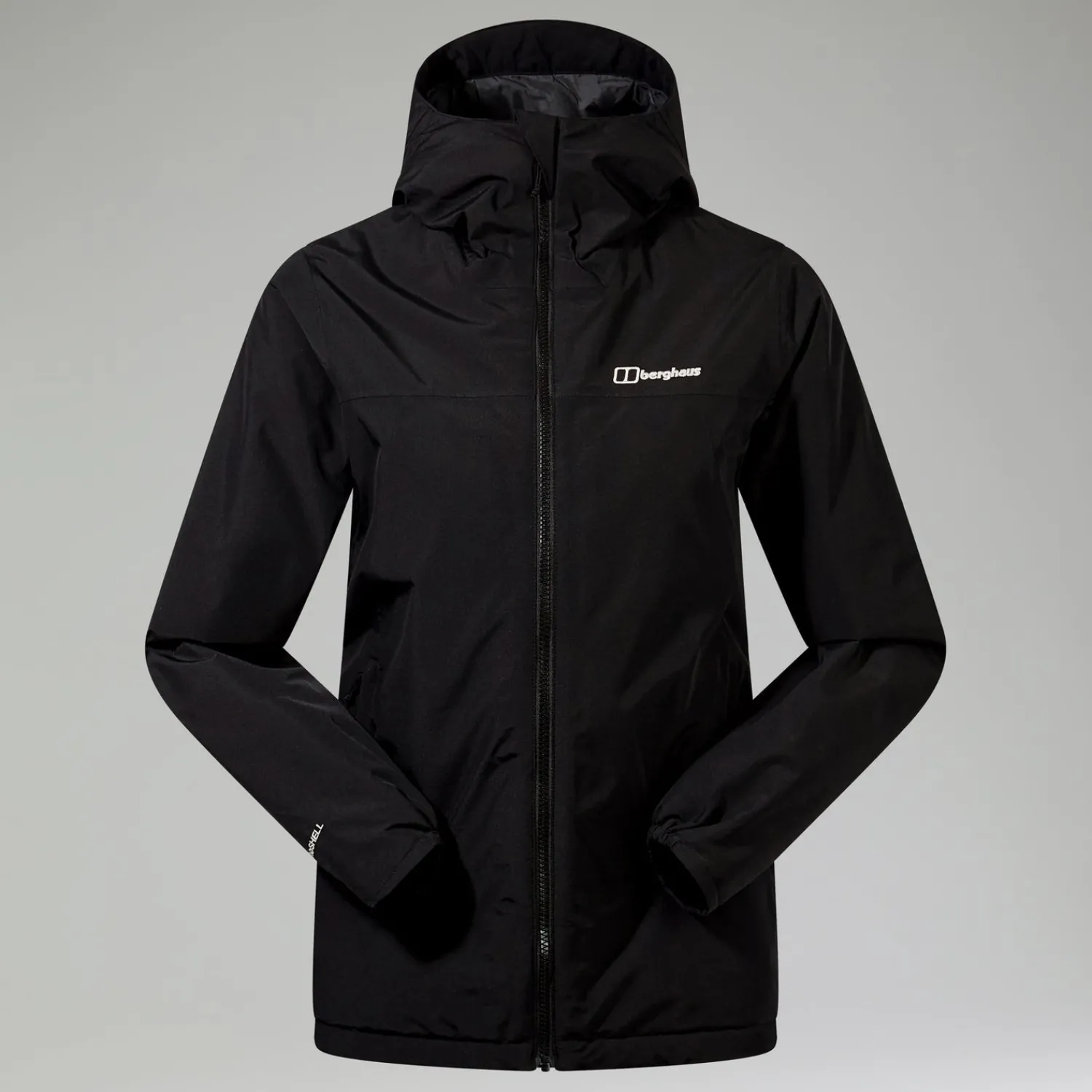 Berghaus Women's Deluge Pro 3.0 Insulated Waterproof Jacket - Black Fashion