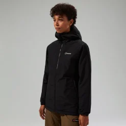 Berghaus Women's Deluge Pro 3.0 Insulated Waterproof Jacket - Black Fashion