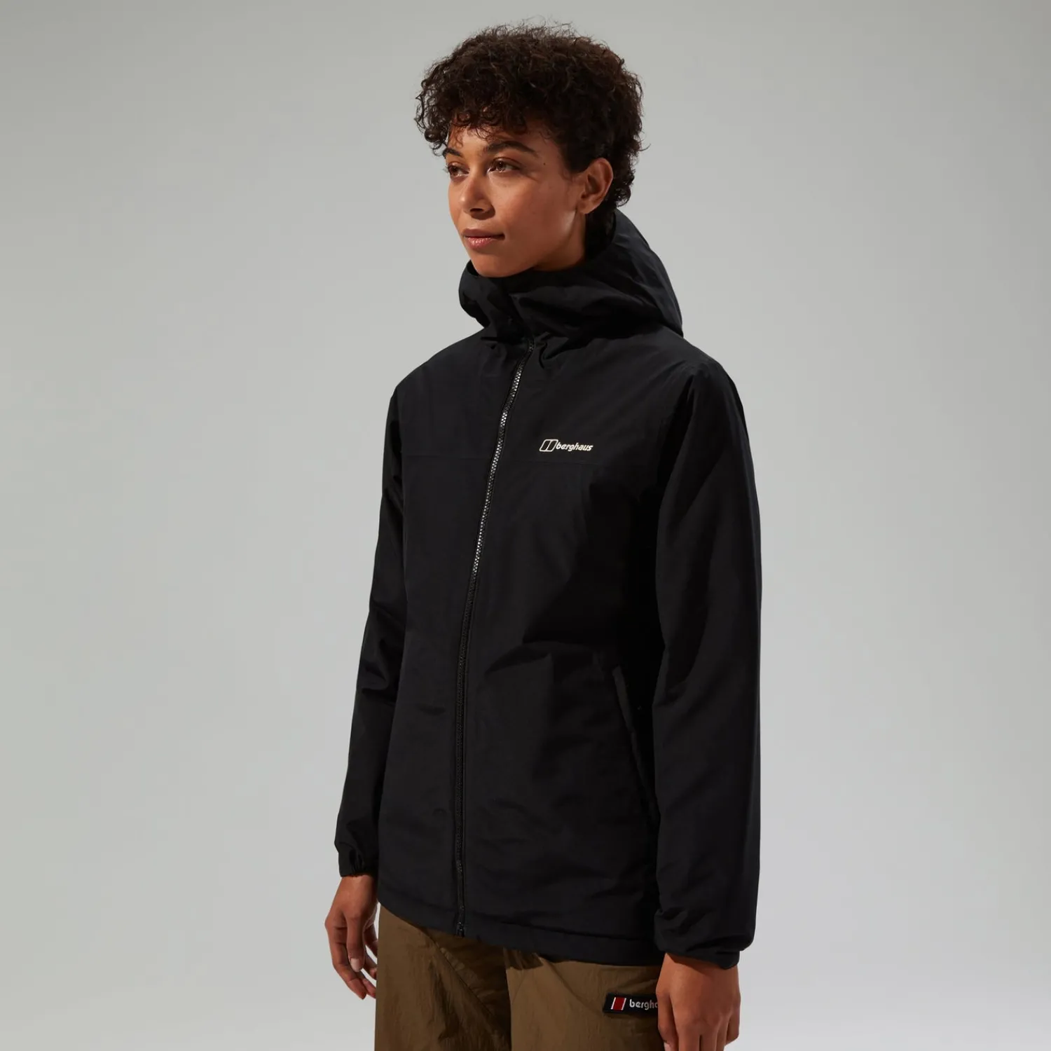 Berghaus Women's Deluge Pro 3.0 Insulated Waterproof Jacket - Black Fashion