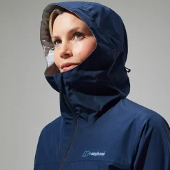 Berghaus Women's Deluge Pro 3.0 Waterproof Jacket - Blue New