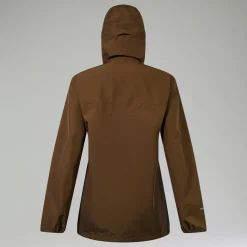 Berghaus Women's Deluge Pro 3.0 Waterproof Jacket - Brown Clearance