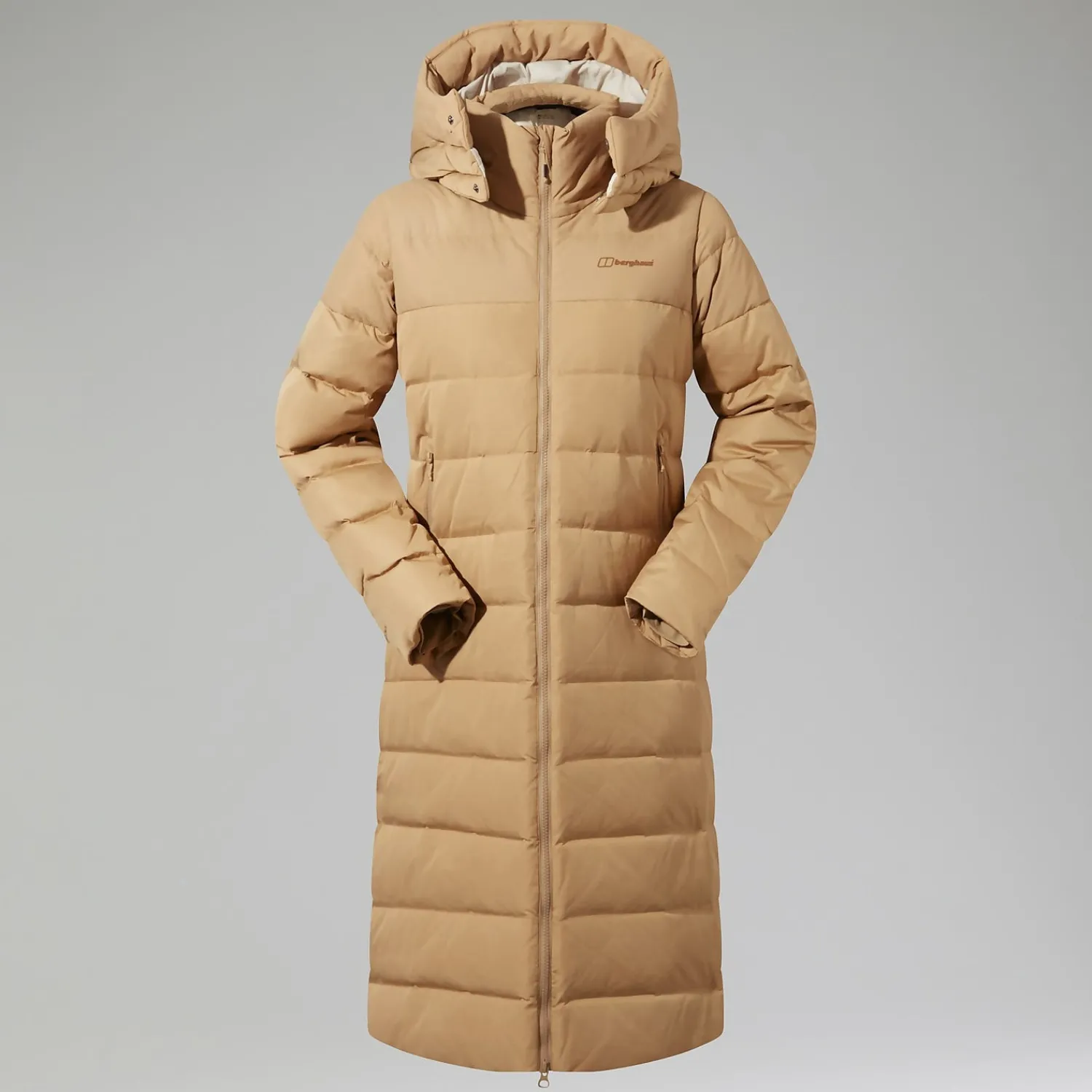 Berghaus Women's Embo 4in1 Down Insulated Long Jacket - Natural Online