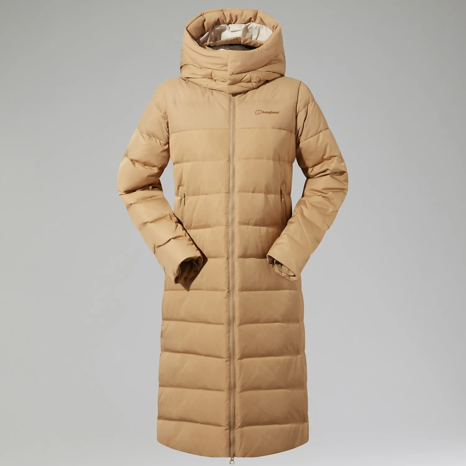 Berghaus Women's Embo 4in1 Down Insulated Long Jacket - Natural Online
