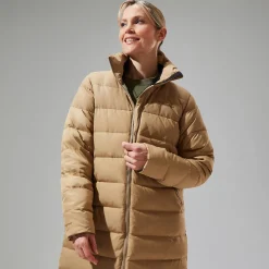 Berghaus Women's Embo 4in1 Down Insulated Long Jacket - Natural Online