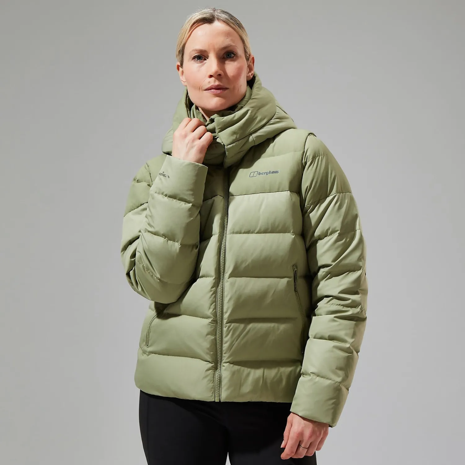 Berghaus Women's Embo 4in1 Down Insulated Jacket - Green Fashion