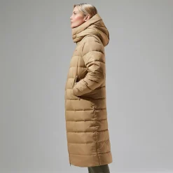 Berghaus Women's Embo 4in1 Down Insulated Long Jacket - Natural Online